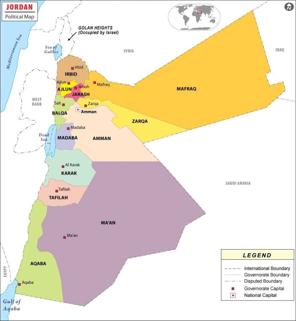 About Jordan – Embassy Freight Jordan